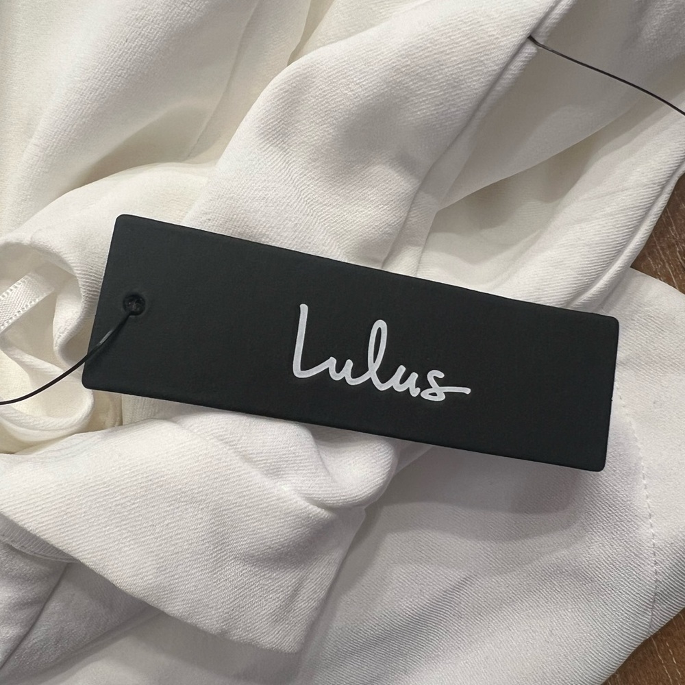 Lulu's Elegant White Jumpsuit - Picture 3 of 4